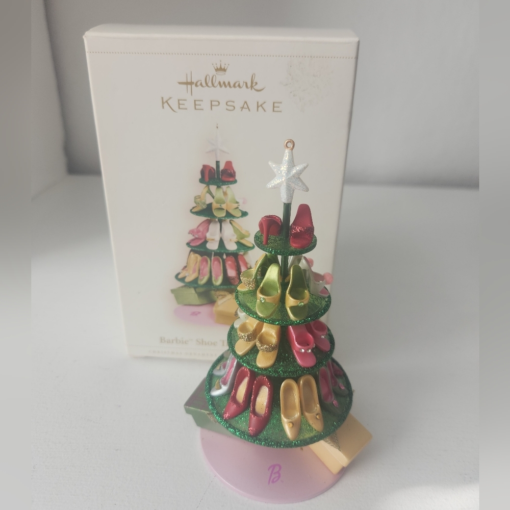 Hallmark Keepsake Barbie Shoe Tree Ornament